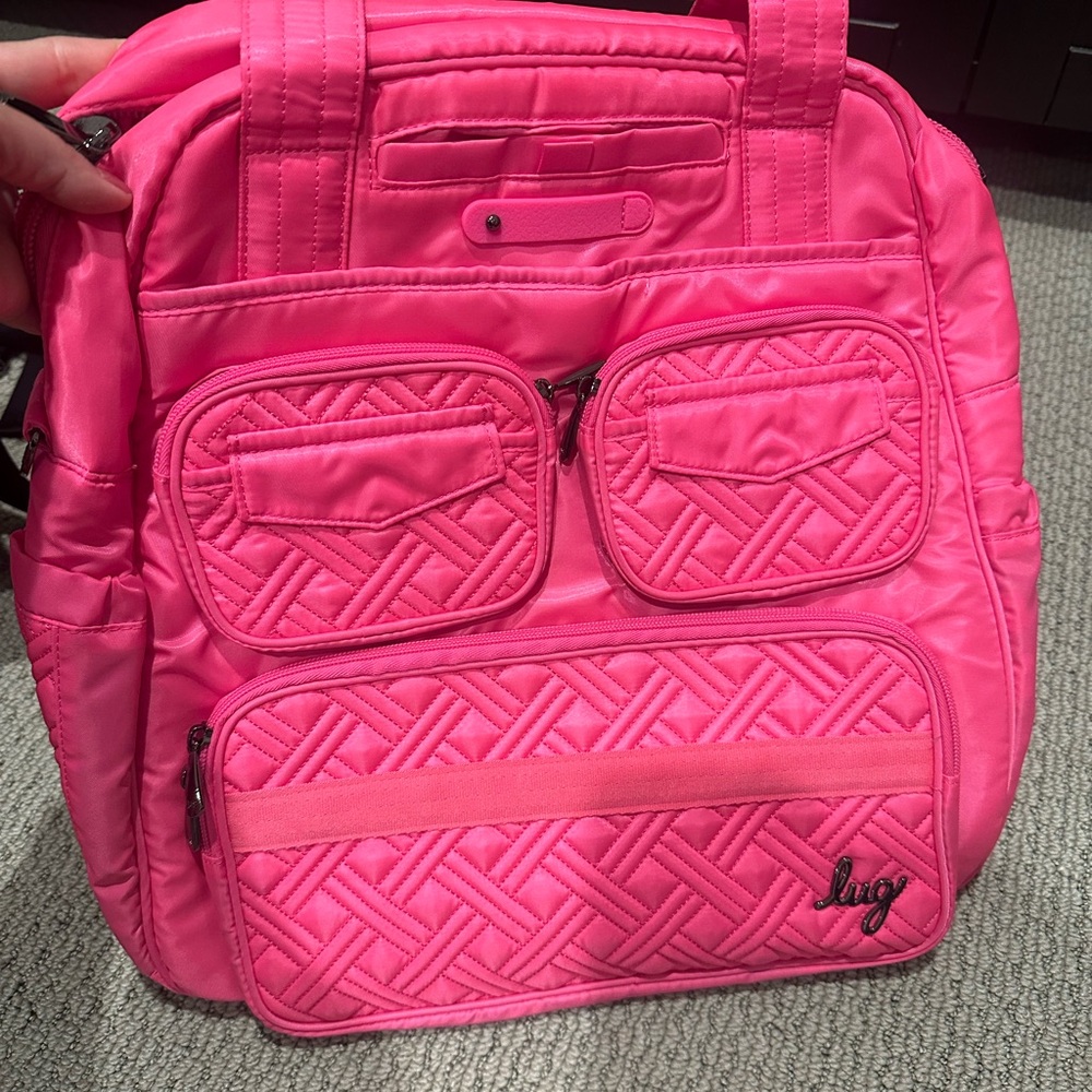Lug travel tote